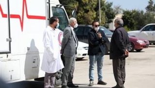 عيادات متنقلة تابعة لمركز مكافحة الأمراض في ليبيا