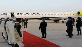 جانب من وصول النواب إلى مدينة سرت (البلدية)