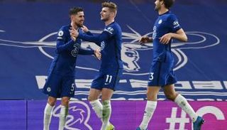 فرحة تشيلسي بالفوز على إيفرتون