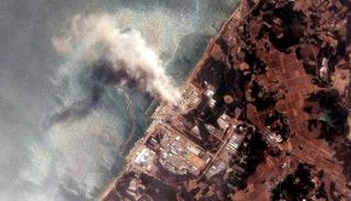 موقع انفجار فوكوشيما