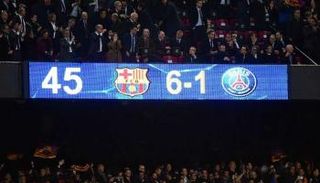 ريمونتادا برشلونة على باريس