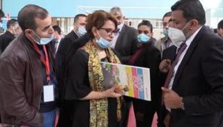 وزيرة الثقافة والفنون الجزائرية مليكة بن دودة