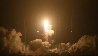 لحظة إطلاق الصاروخ