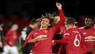 حنبعل المجبري موهبة مانشستر يونايتد