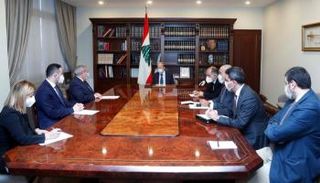 الاجتماع جمع الوزير المشرفية ورئيس الجمهورية ومستشاريه