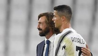 كريستيانو رونالدو مع أندريا بيرلو