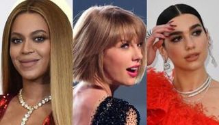 تيلور سويفت ودوا ليبا وبيونسيه