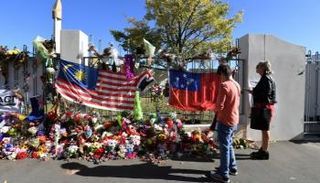 جانب من تأبين ضحايا مذبحة المسجدين - أرشيفية