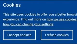 كيف تتعامل مع لافتات ملفات الكوكيز؟