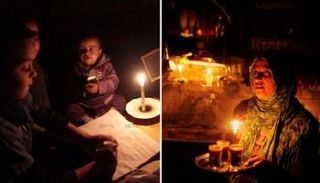 الظلام يمثل جانبا من تردي الأوضاع المعيشية في لبنان