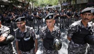 انتشار مكثف لعناصر من الأمن الأردني - أرشيفية