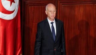 الرئيس التونسي قيس سعيد