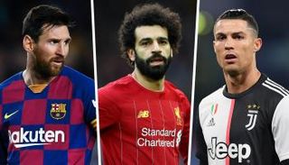 رونالدو وصلاح وميسي