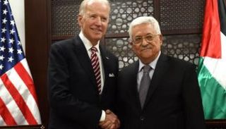 لقاء سابق بين الرئيس الفلسطيني ونظيره الأمريكي