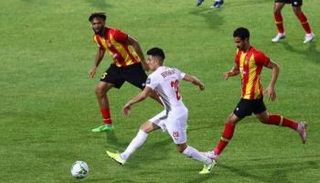 من مباراة الزمالك والترجي التونسي