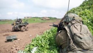 جانب من التدريبات