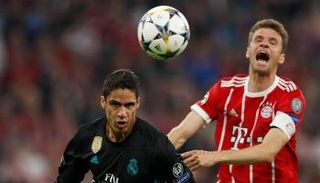 ريال مدريد وبايرن ميونخ في آخر مواجهة بينهما في 2018