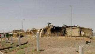 آثار الانفجار بمنشأة نطنز النووية - أرشيفية