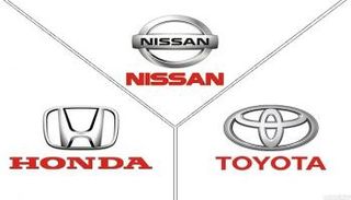 شلل في مصانع تويوتا ونيسان وهوندا