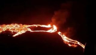 ثوران بركان في جنوب غرب أيسلندا