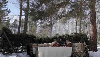 بوتين ووزير دفاع في غابات التايغا في سيبيريا