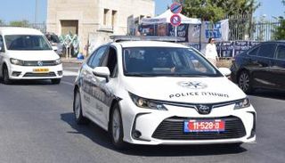 جانب من استعدادات الشرطة الإسرائيلية