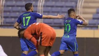 فرحة لاعبي الفتح