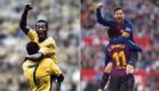 من الدوري البرازيلي إلى "الليجا".. ميسي يواصل مطاردة بيليه