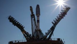 منصة إطلاق القمر الصناعي السعودي 