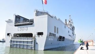 تدريب بحري مصري فرنسي