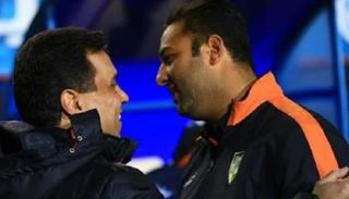 ميدو مع حسام البدري مدرب منتخب مصر