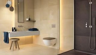 درجات البيج تغزو الحمام هذا العام