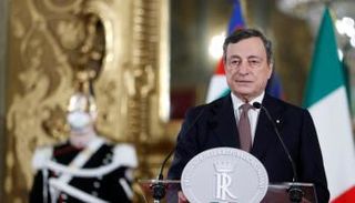 رئيس الوزراء الإيطالي ماريو دراجي- أرشيفية