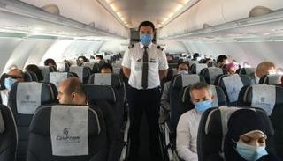 تعليمات شفوية من داخل طائرة تابعة لمصر للطيران