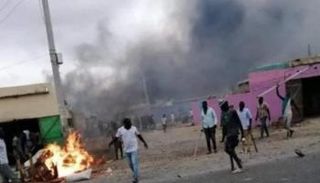 جانب من أحداث الجنينة المأساوية