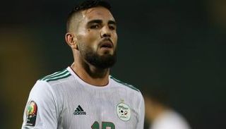 أندي ديلور مهاجم فريق مونبيلييه الفرنسي ومنتخب الجزائر