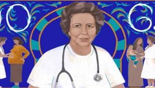 جوجل يحتفل بتوحيدة بنت الشيخ