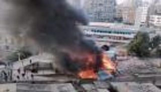 بالصور.. حريق كبير بمحطة قطارات الزقازيق بمصر.. والحماية المدنية تسيطر