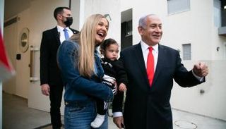 نتنياهو في يوم الانتخابات - أرشيفية