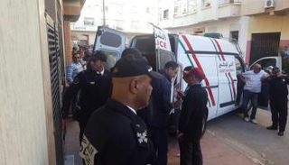 صورة من عملية التحقيق في جريمة سابقة