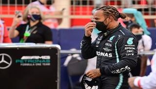 لويس هاميلتون سائق مرسيدس