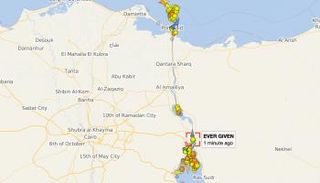 تايم لابس.. 6 أيام من جهود تعويم السفينة الجانحة في دقيقة
