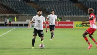 محمد صلاح لاعب منتخب مصر