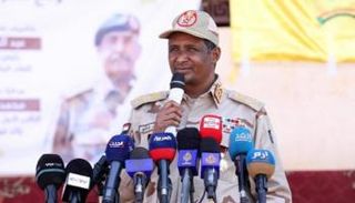 النائب الأول لرئيس مجلس السيادة السوداني، محمد حمدان دقلو