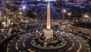 ميدان التحرير بقلب القاهرة يستعد لموكب المومياوات