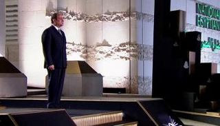 الرئيس عبدالفتاح السيسي عند المتحف القومي للحضارة المصرية