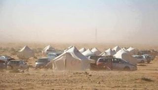 مخيم لأهالي تاورغاء - أرشيفية