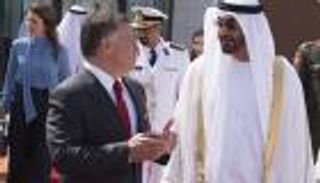 محمد بن زايد للملك عبدالله: استقرار الأردن من ركائز الأمن العربي
