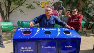 الفنان التونسي والناشط البيئي لسعد الزواري