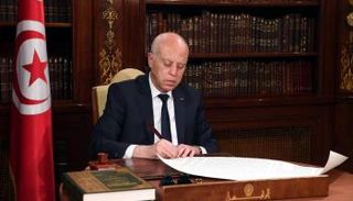 الرئيس التونسي قيس سعيد